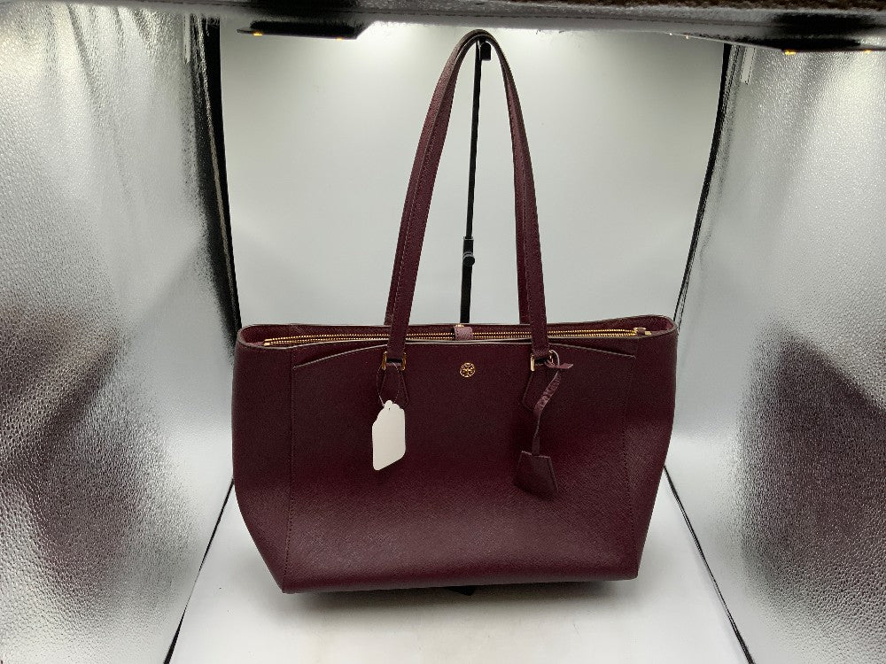 Maroon Tory Burch Tote|282635