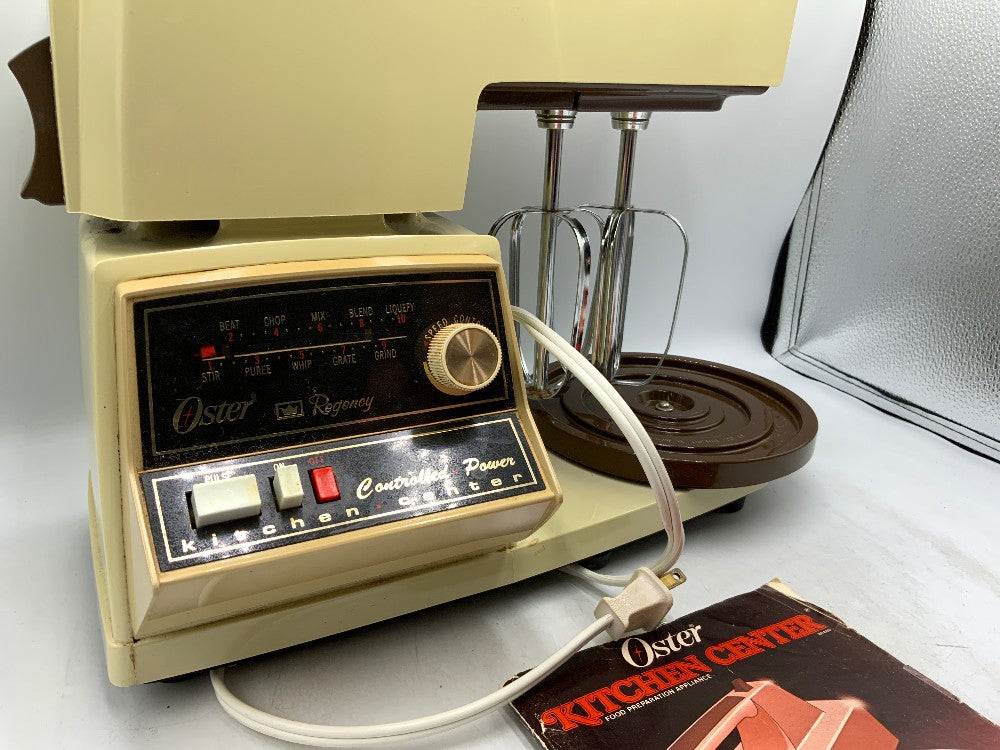 Vtg Oster Kitchen Center - 5 pc set|283156