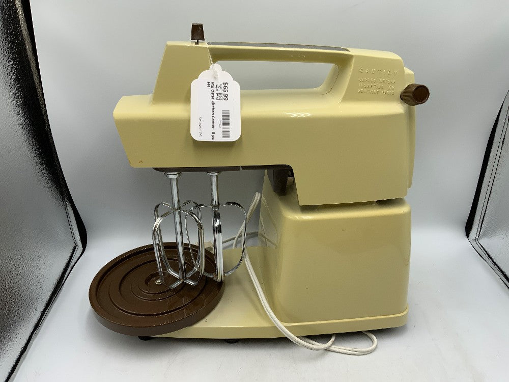 Vtg Oster Kitchen Center - 5 pc set|283158