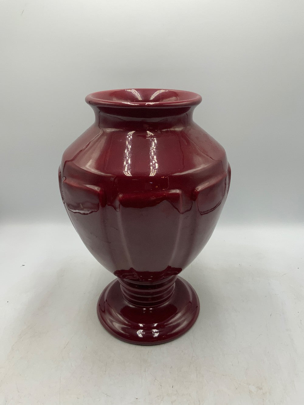 Burgundy Haeger Vase|285138