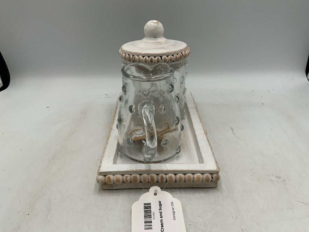 Mudpie NEW Cream and Sugar on Tray Set|285887