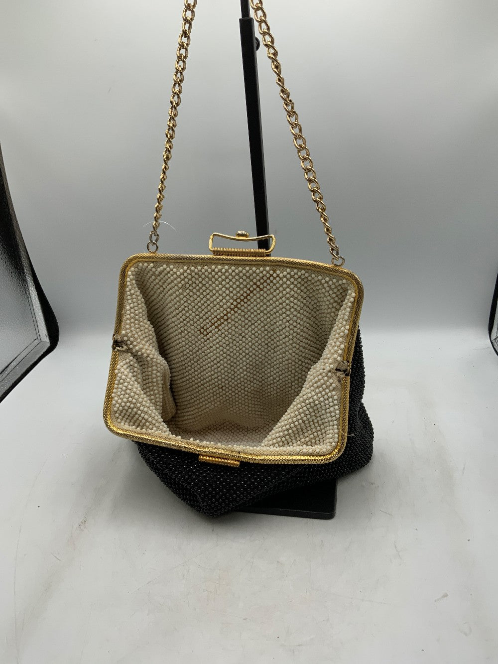 Vtg Reversible Beaded Handbag|286258