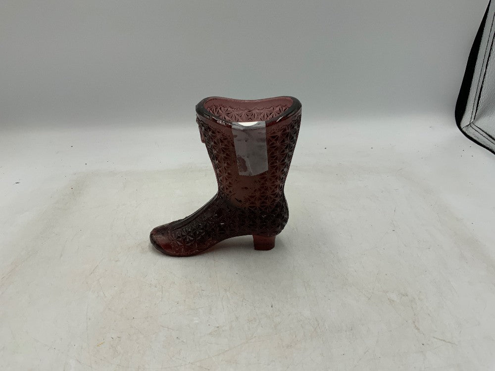 Fenton Amethyst Shoe|288698