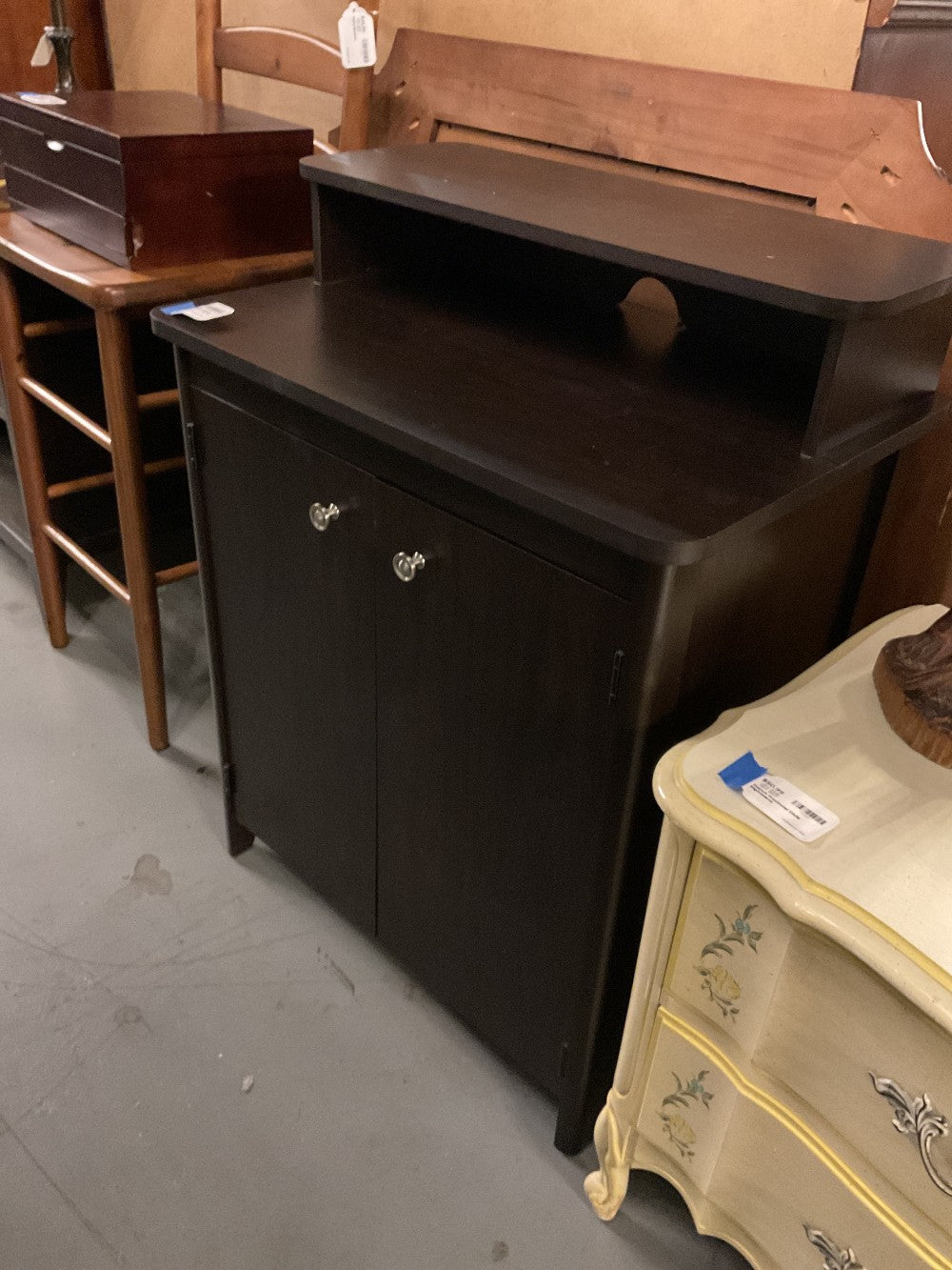 Dark Wood Storage Cabinet|289290