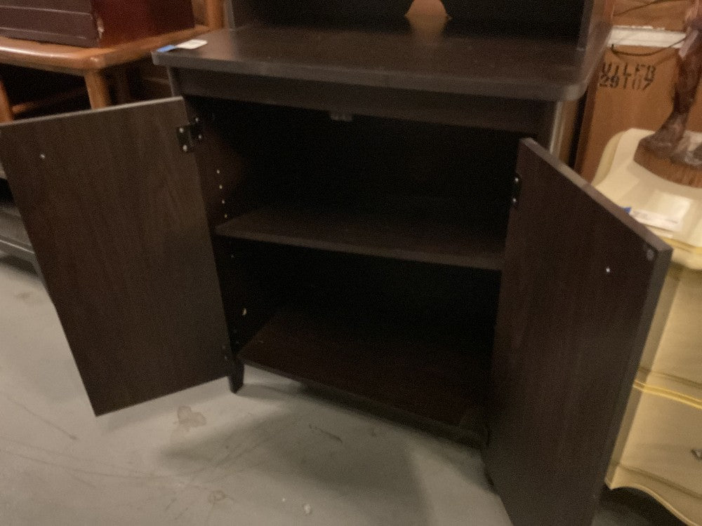 Dark Wood Storage Cabinet|289291