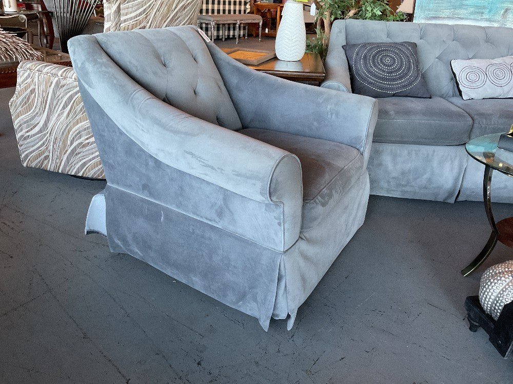 Haverty Grey Chair|289293