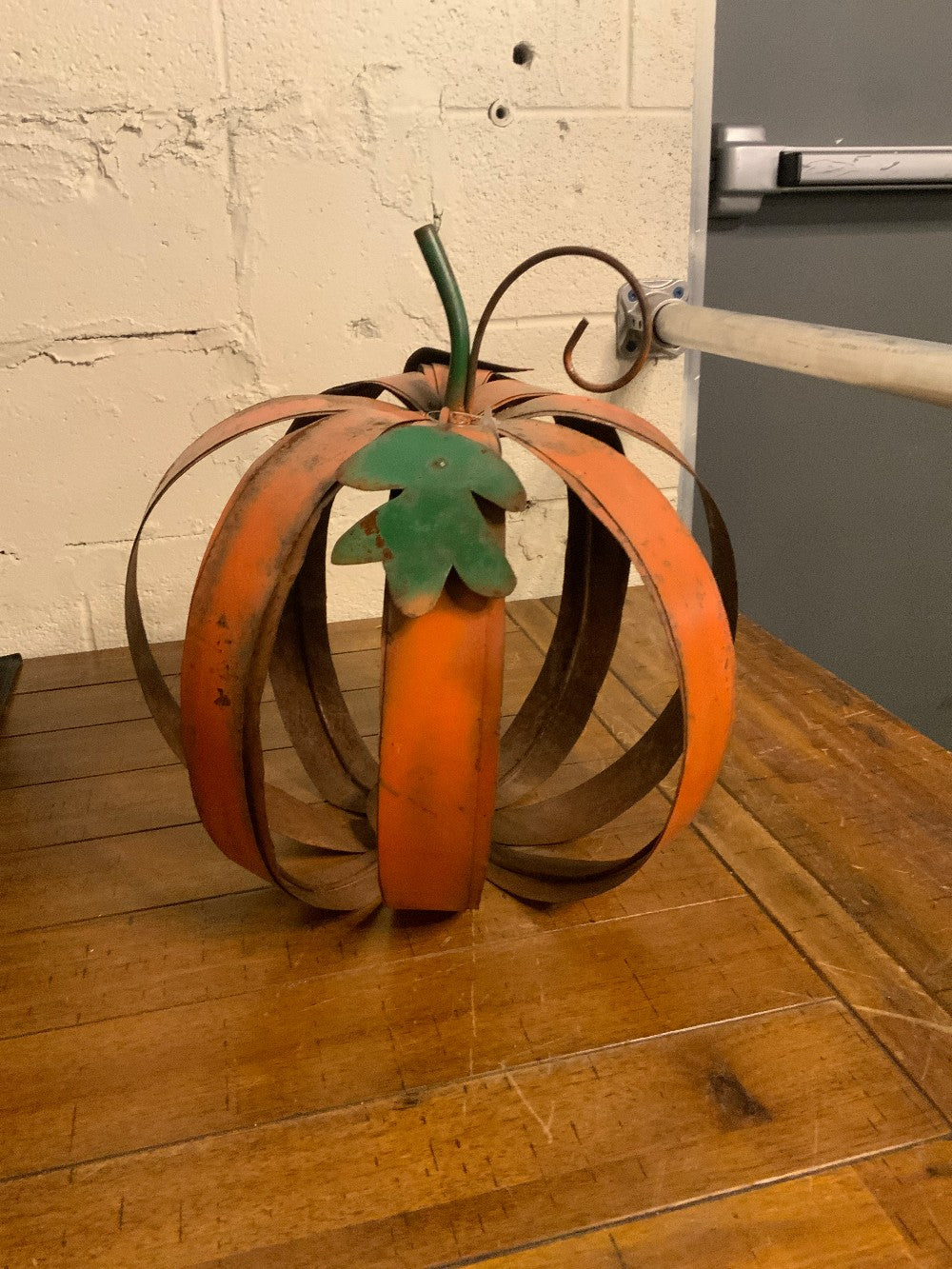 Sm Metal Pumpkin|289590
