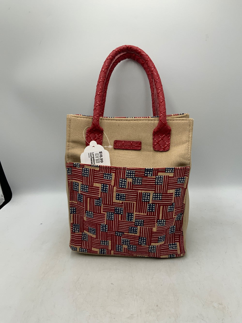 Longaberger Basket Homestead Old Glory Purse +|289696