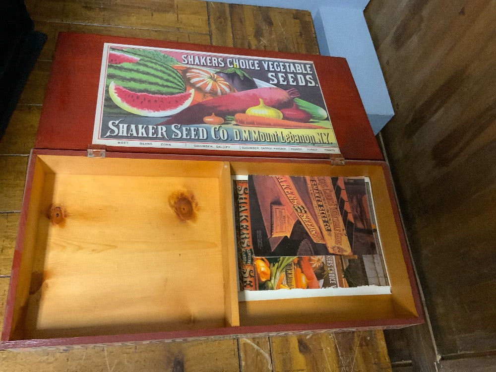 Vintage Shaker Seed Box|282506