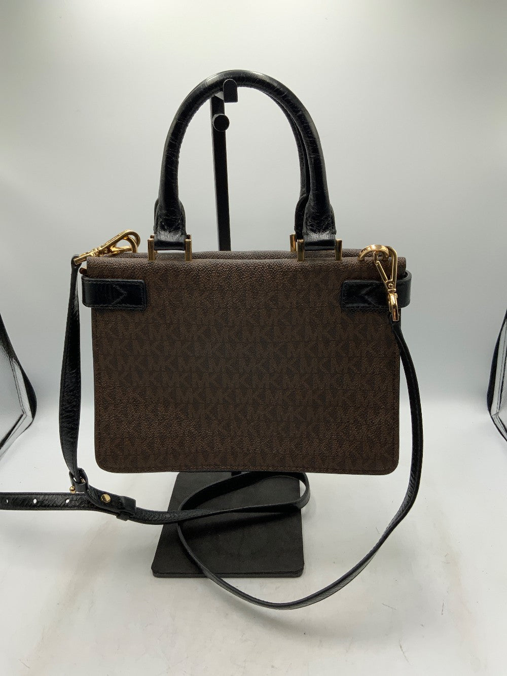 Michael Kors Mini Tatinana Logo Satchel|284130