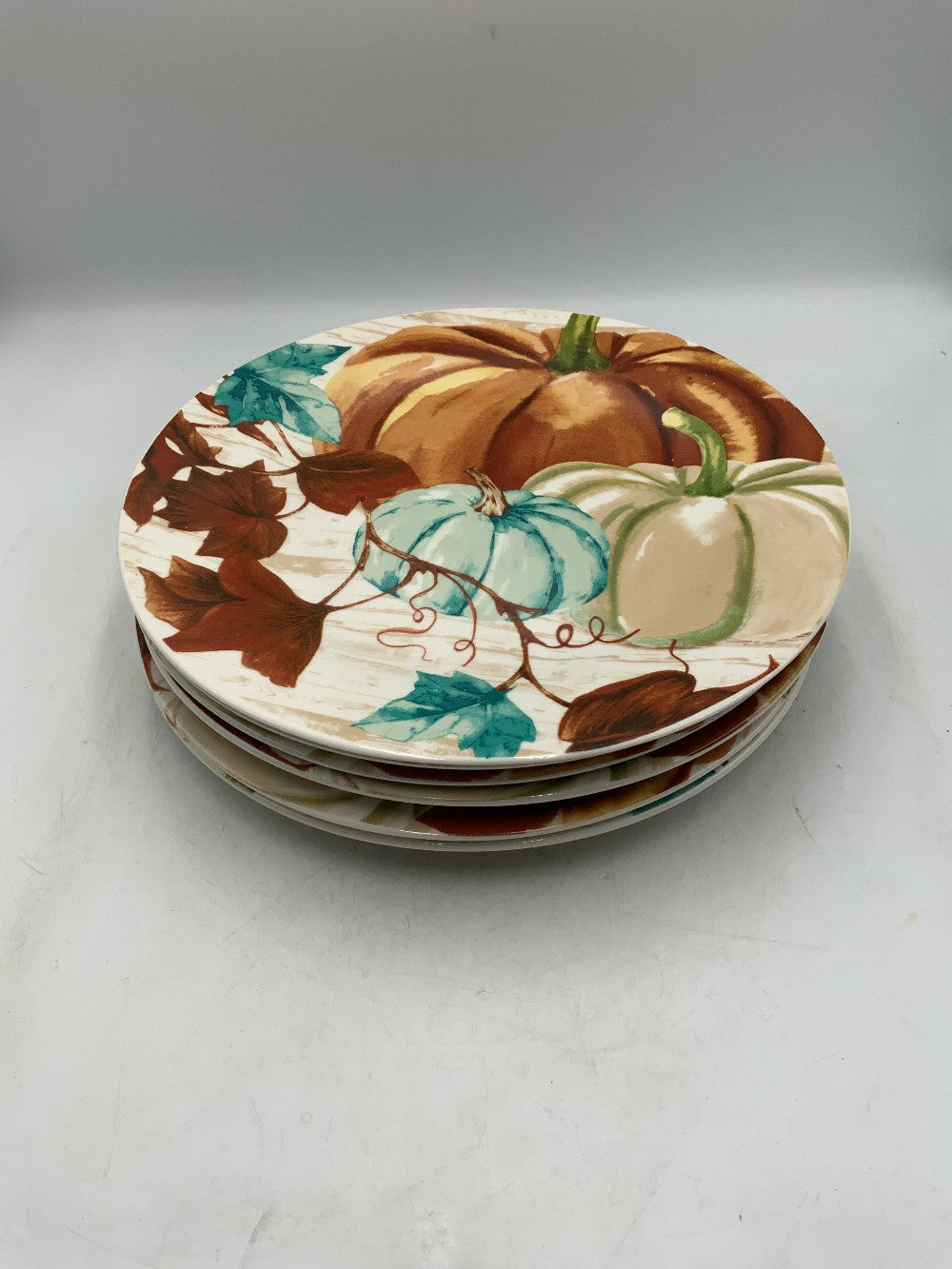 Royal Norfolk Pumpkin Plates - Set of 6|284380
