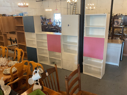 IKEA White Bookcase 4pc Unit|284583