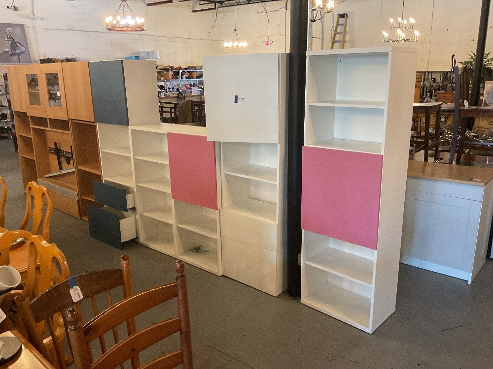 IKEA White Bookcase 4pc Unit|284587