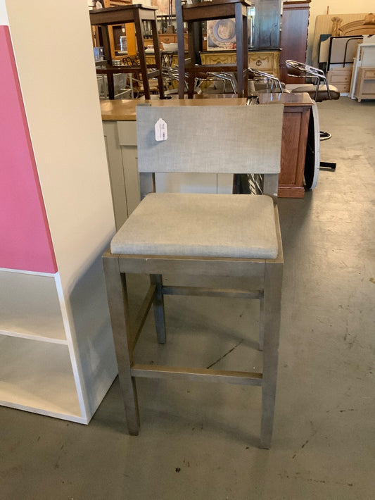 Grey Upholstered Barstool|284645