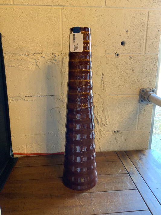 Lg Brown Vase|284754