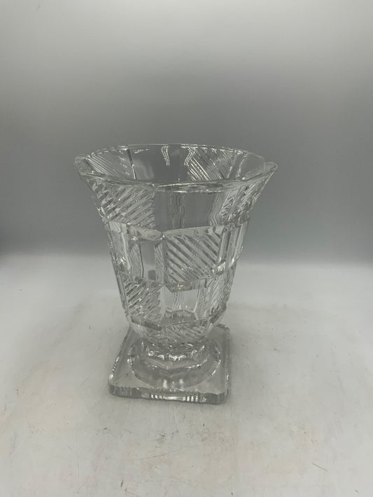 MCM Pressed Glass Vase|284881