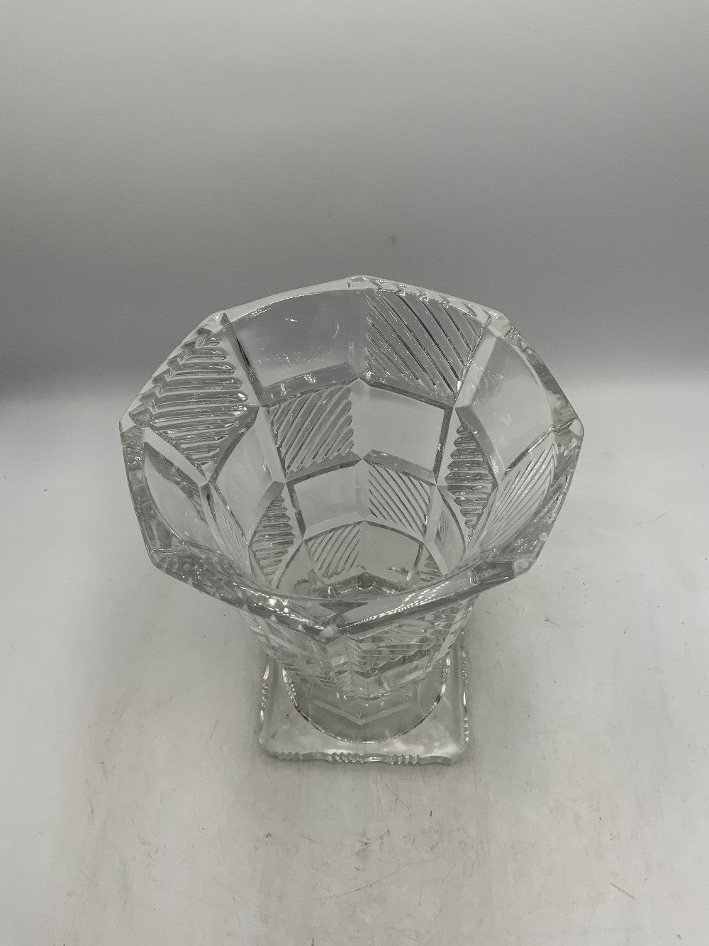 MCM Pressed Glass Vase|284882
