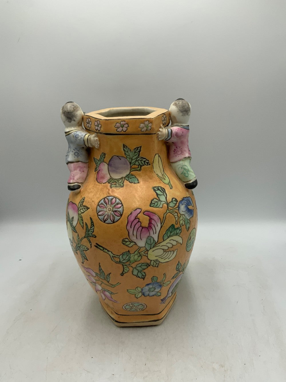 Orange Fertility Vase Chinese|285094