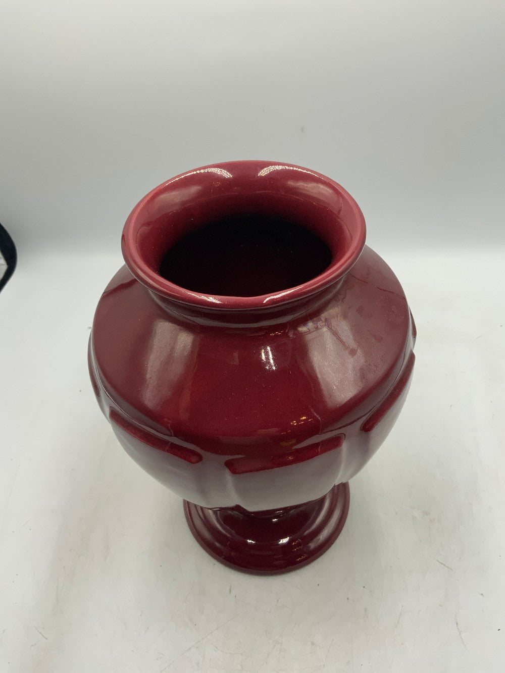 Burgundy Haeger Vase|285139