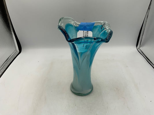 Blue & White Glass Vase|285388