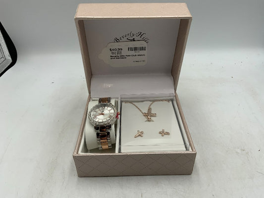 Beverly Hills Polo Club Watch and Necklace|285724
