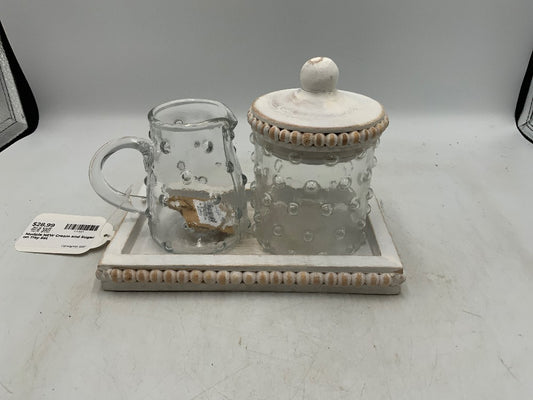 Mudpie NEW Cream and Sugar on Tray Set|285884