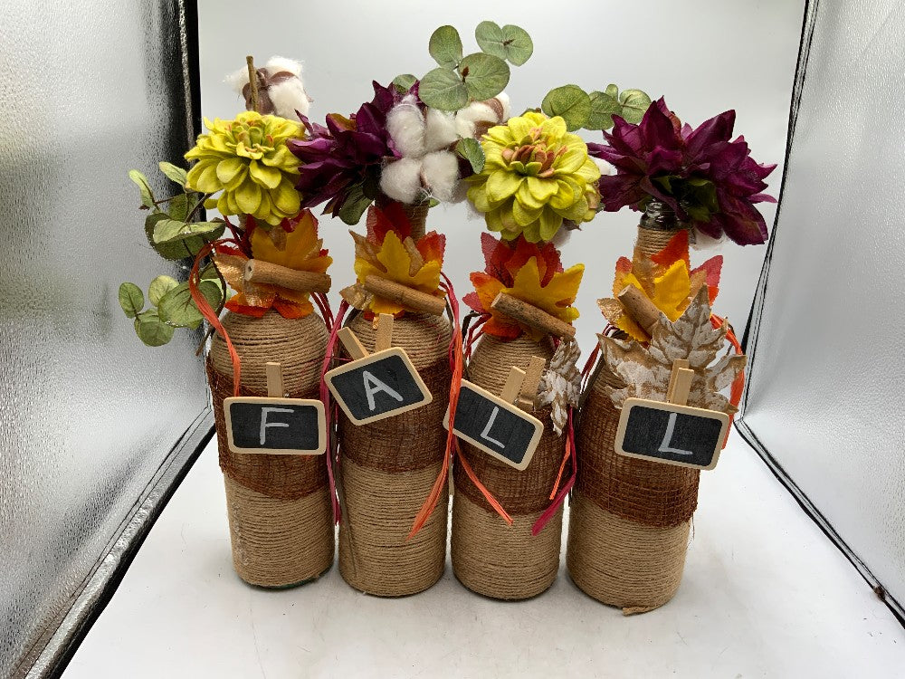 4pc Fall Bottle Decor|285899