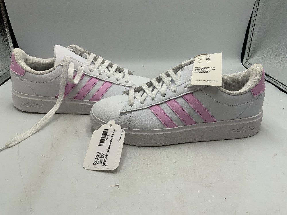 NEW Adidas Superstar Pink sz 6|285939