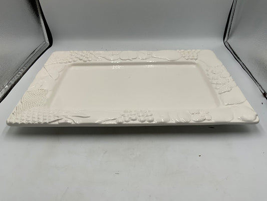 Gibson White Serving Plate|286095