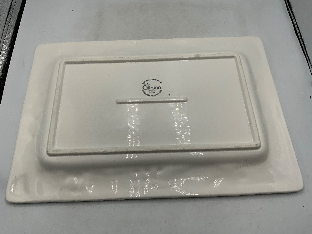 Gibson White Serving Plate|286097