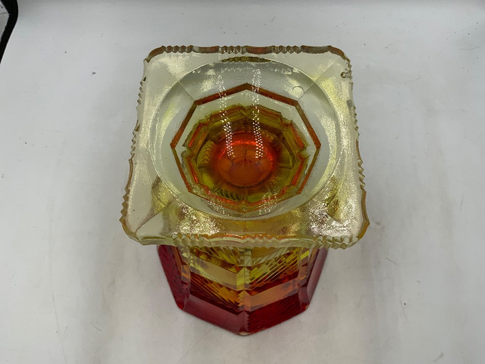 Amber Glass Vase|286354