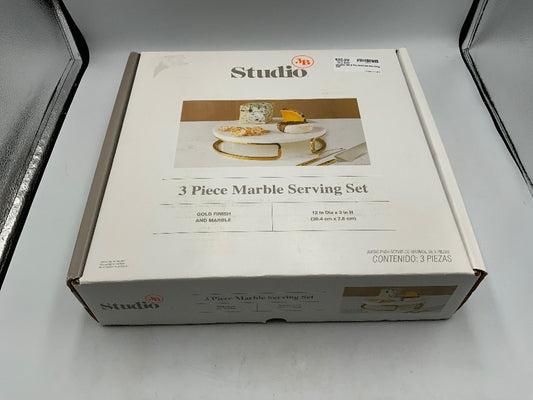 Studio 3B 3 PC marble Serving Set|287230