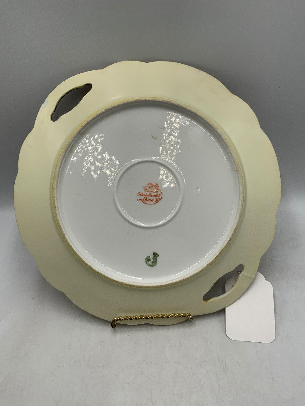 Vienna Austria Red Poppy Serving Plate|287590