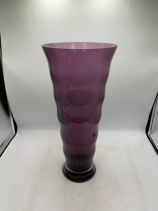 Lg Purple Glass Vase|287773