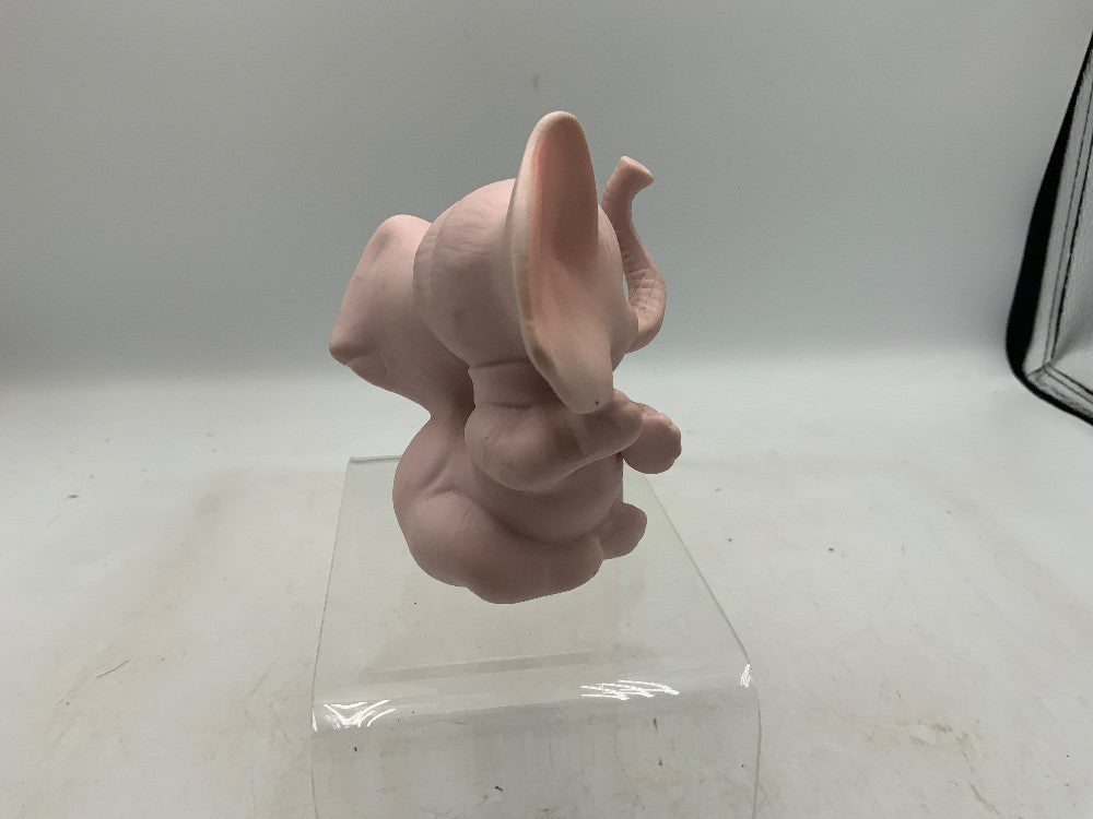 Vtg Pink Elephant Figurine|287776