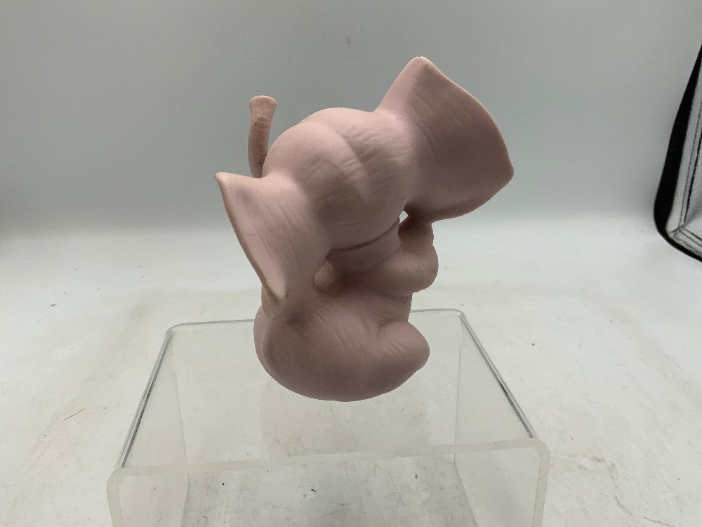 Vtg Pink Elephant Figurine|287777