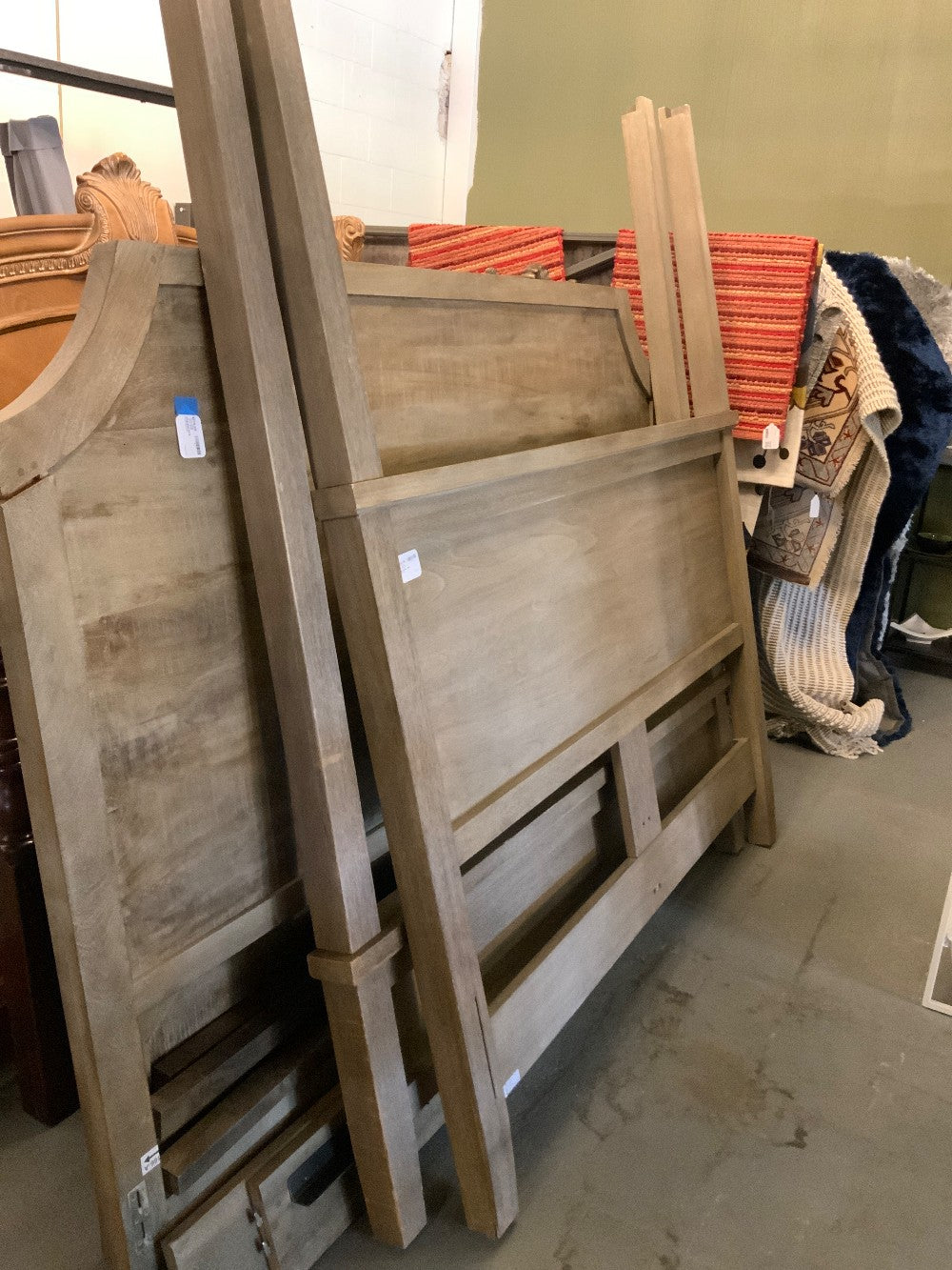 Grey Queen Bed|287969
