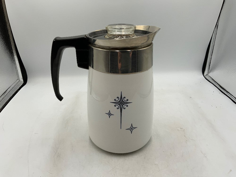 Vtg Corning Ware Starburst Coffee Pot|288032