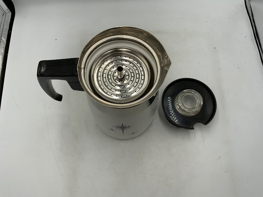 Vtg Corning Ware Starburst Coffee Pot|288033
