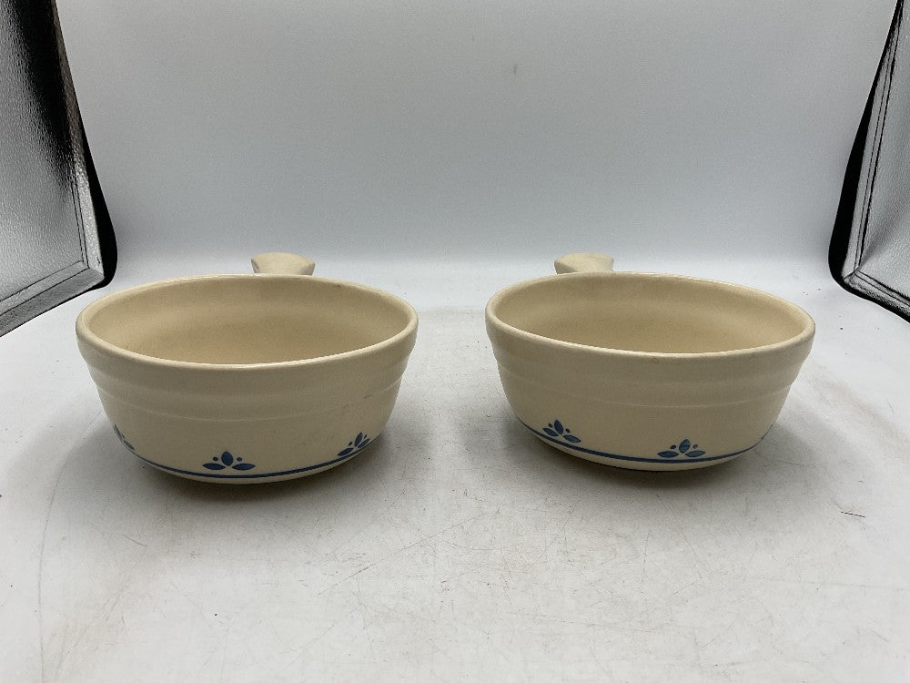 Set of 2 Roseville Oh Soup Bowls|288459