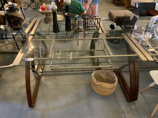 Glass Desk AS IS|288556