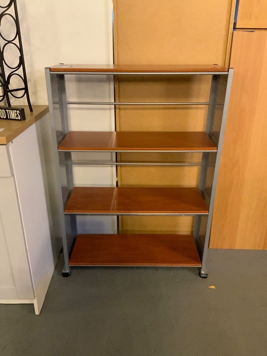 Metal Bookcase w/ Wood sS|288621
