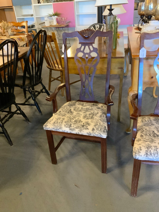 Wood Chair w/ Upholstered Seat|288623