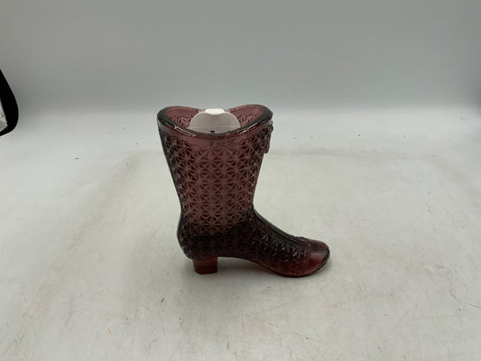 Fenton Amethyst Shoe|288696