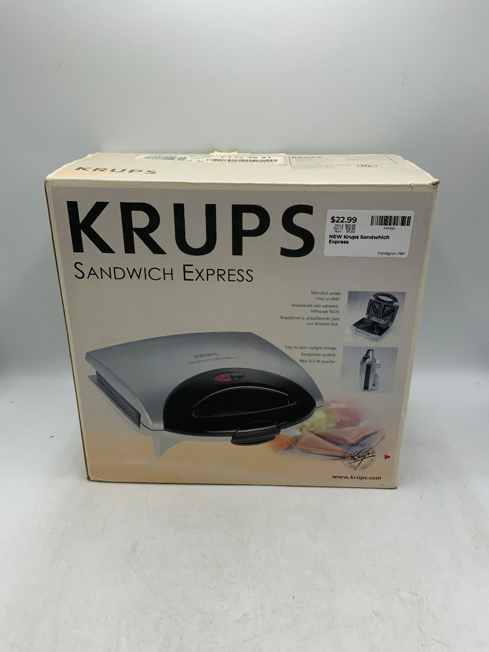 NEW Krups Sandwhich Express|288942