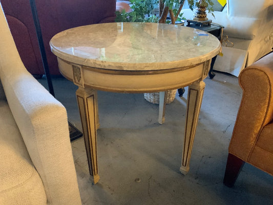 Round Marble Top Table|289132