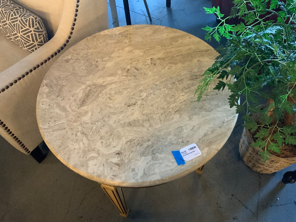 Round Marble Top Table|289134