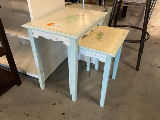 Pastel Painted Nesting Tables SET|289191