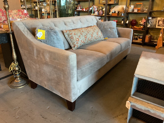 Grey Suede Sofa by Better By Design|289266
