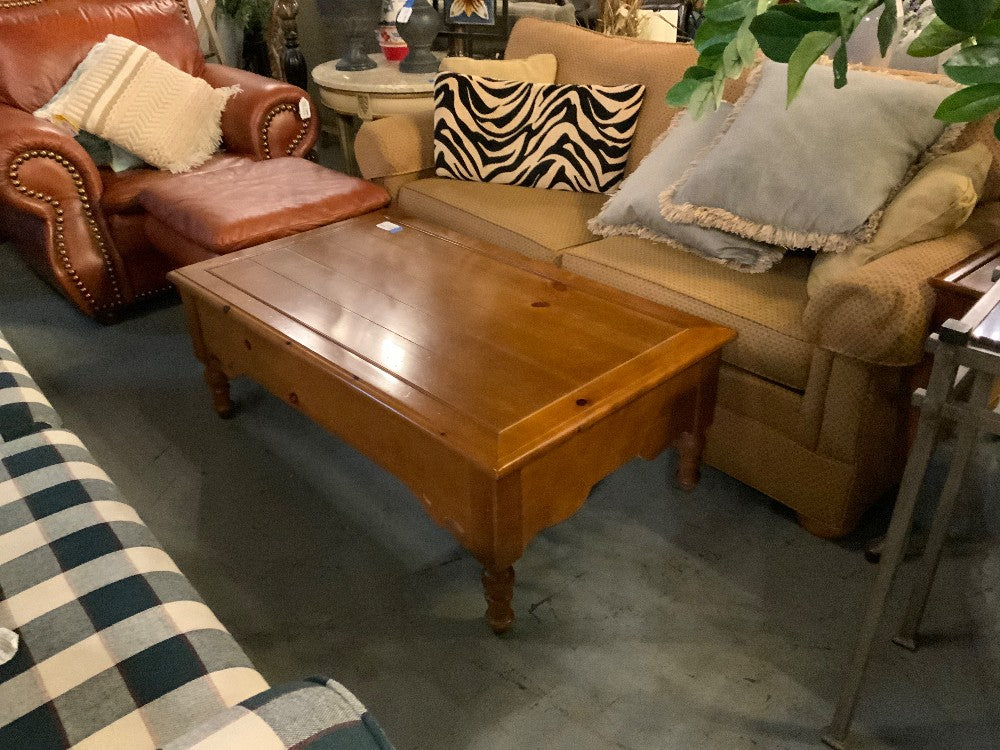 Wood Coffee Table w/ 2 Drawers|289365